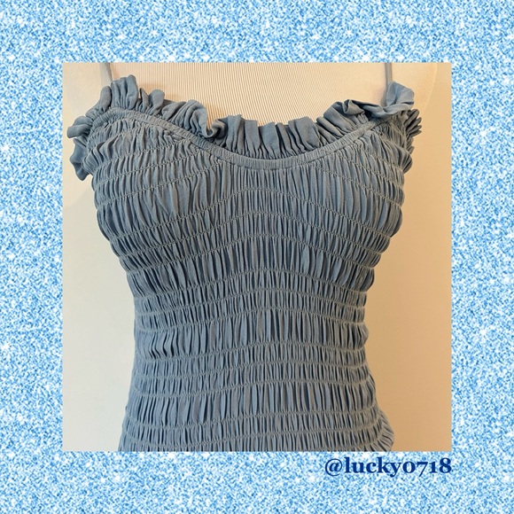 Lovers + Friends Monaco Dress in Baby Blue NWT Sz 4 - Picture 6 of 11